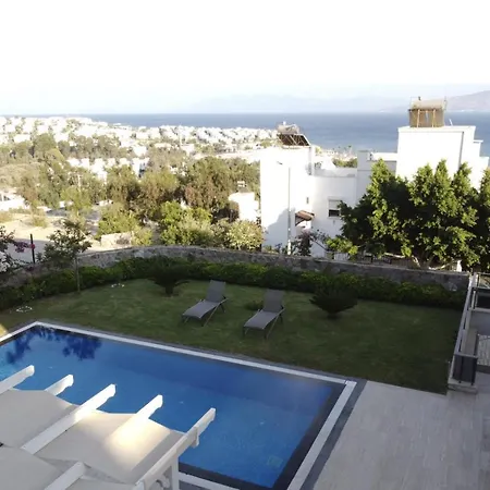 Entire Villa- Luxury 3 Bedroom, Kos/sea View- Pool Bodrum